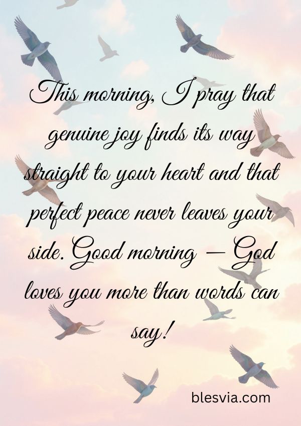 Beautiful Good Morning Blessings