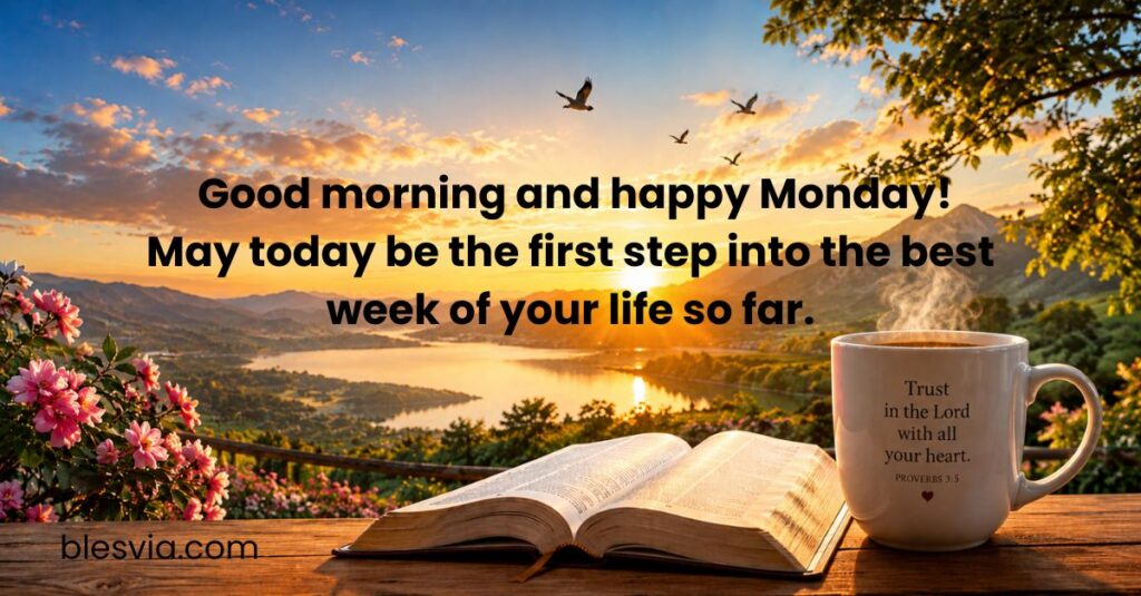 Beautiful Monday Morning Blessings