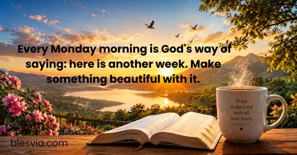 Inspirational Monday Morning Quotes and Blessings