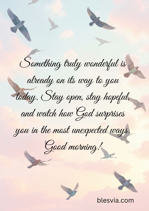 Positive Good Morning Blessings