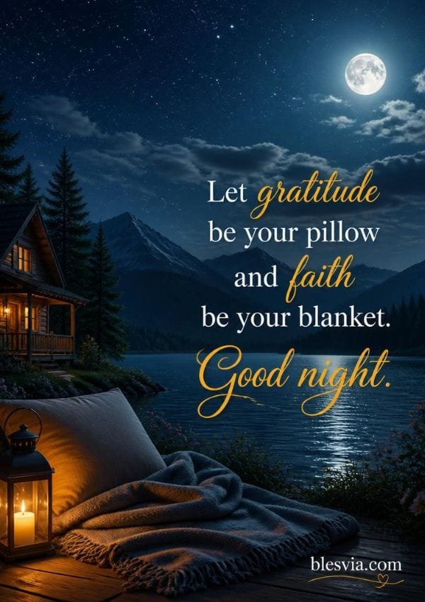 Blessed Good Night Quotes