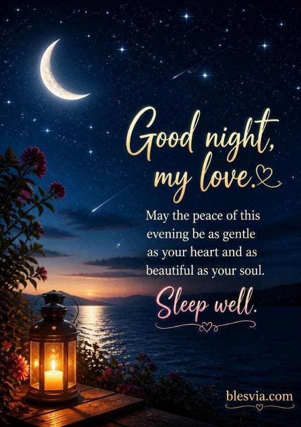 Good Night Blessings for Her