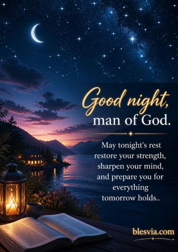 Good Night Blessings for Him