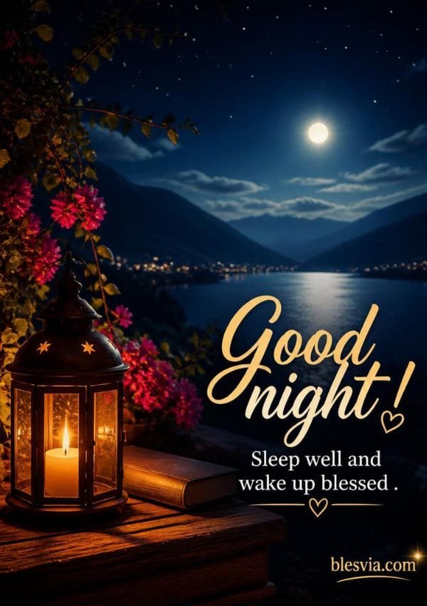 Short Good Night Blessings and Wishes