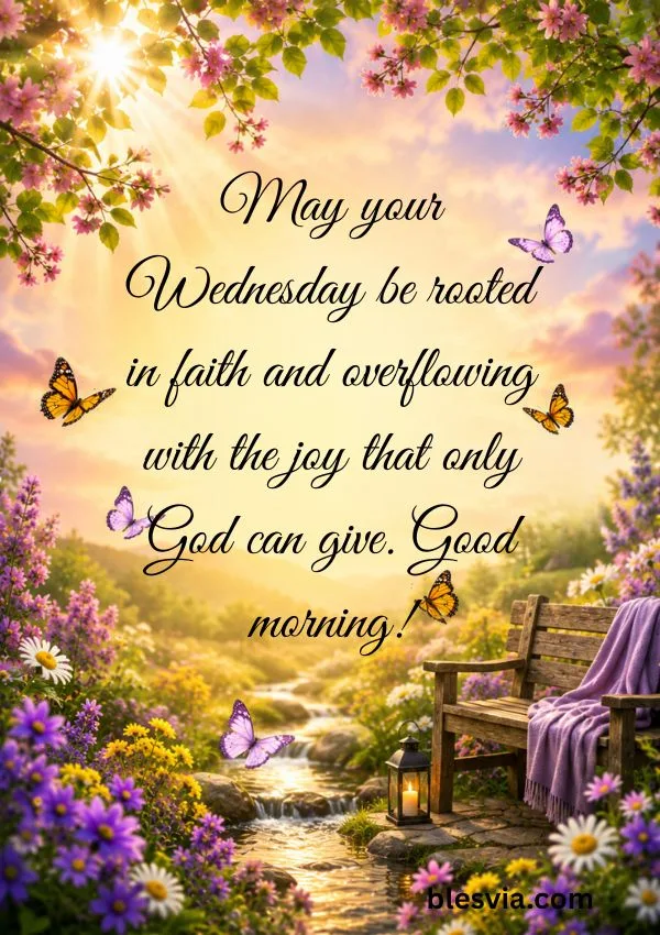 Spiritual Wednesday Morning Wishes