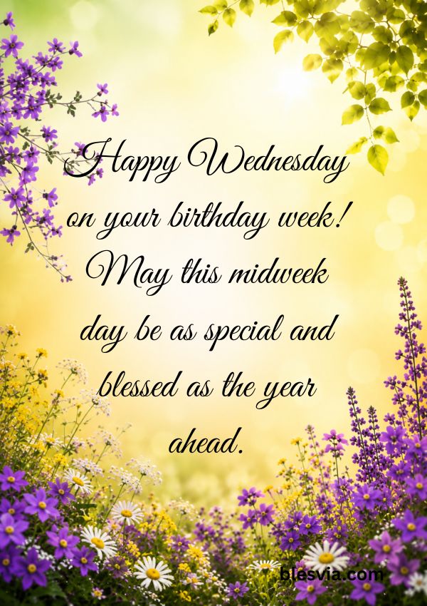 Wednesday Greetings and Wishes for Special Days