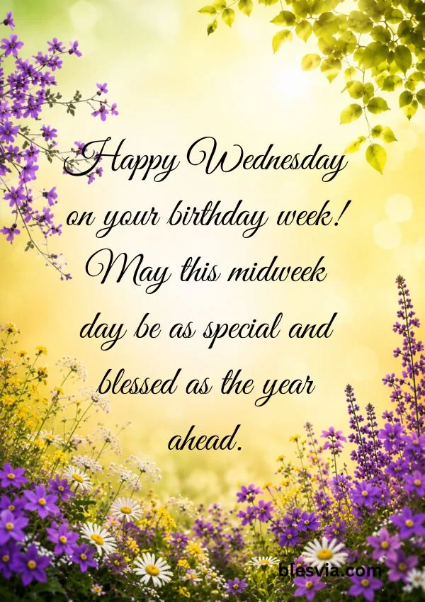 Wednesday Greetings and Wishes for Special Days