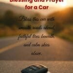Beautiful Blessing and Prayer for a Car title image