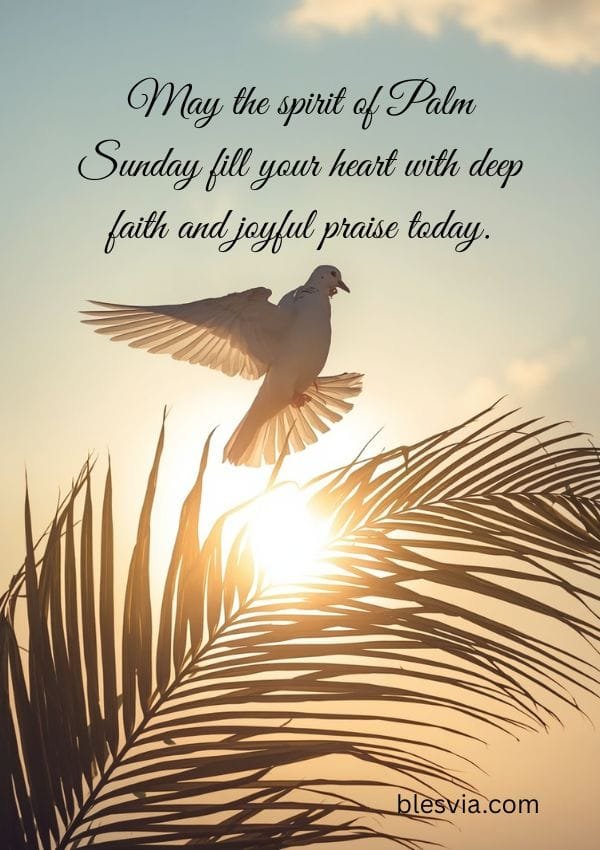 Beautiful Palm Sunday Blessings