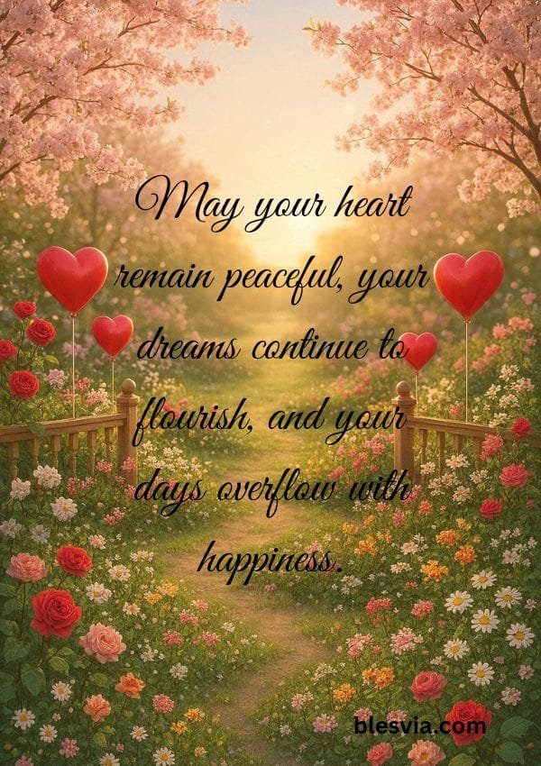 Beautiful Valentine's Day Blessings