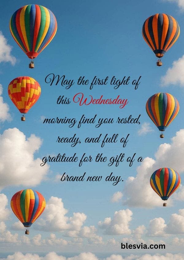 Beautiful Wednesday Morning Blessings