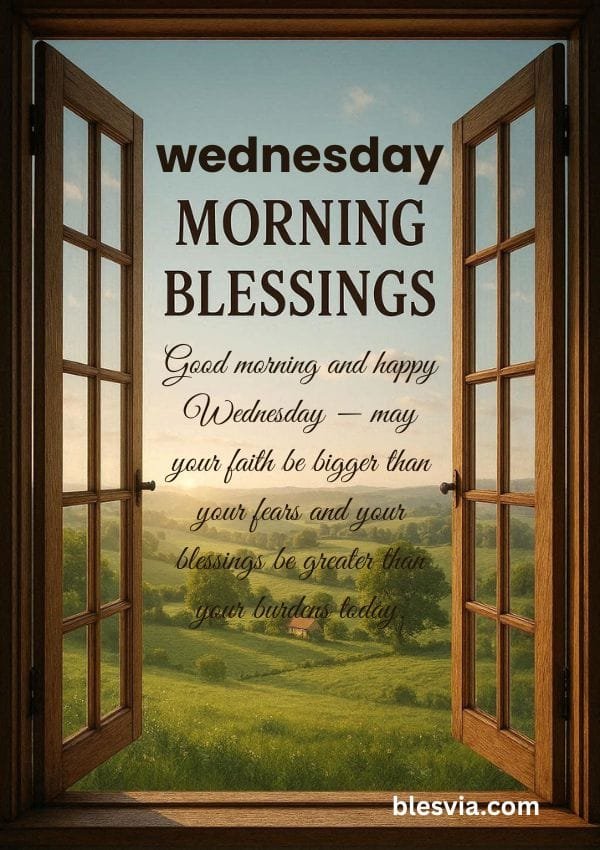 Blessed Wednesday Morning Quotes