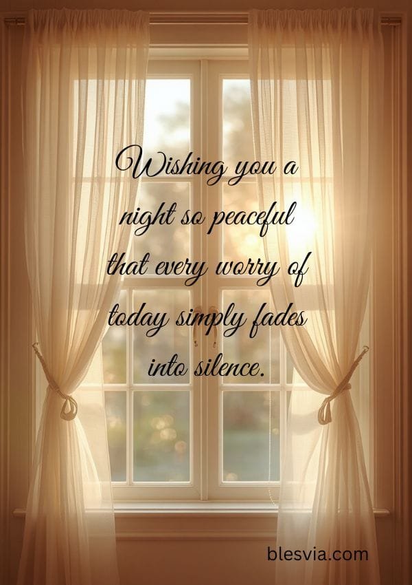 Good Evening Blessings for a Peaceful Night