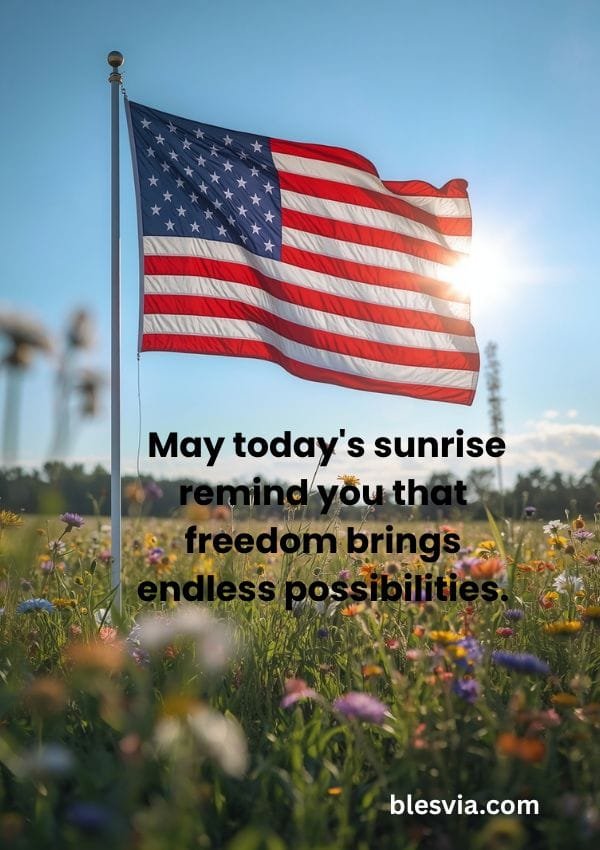 Good Morning 4th of July Blessings