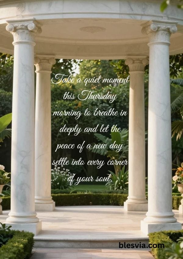 Good Morning Messages and Reflections This Thursday