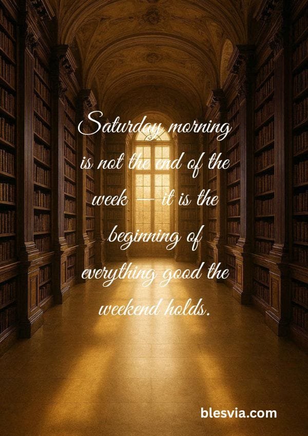 Good Morning Saturday Images and Quotes