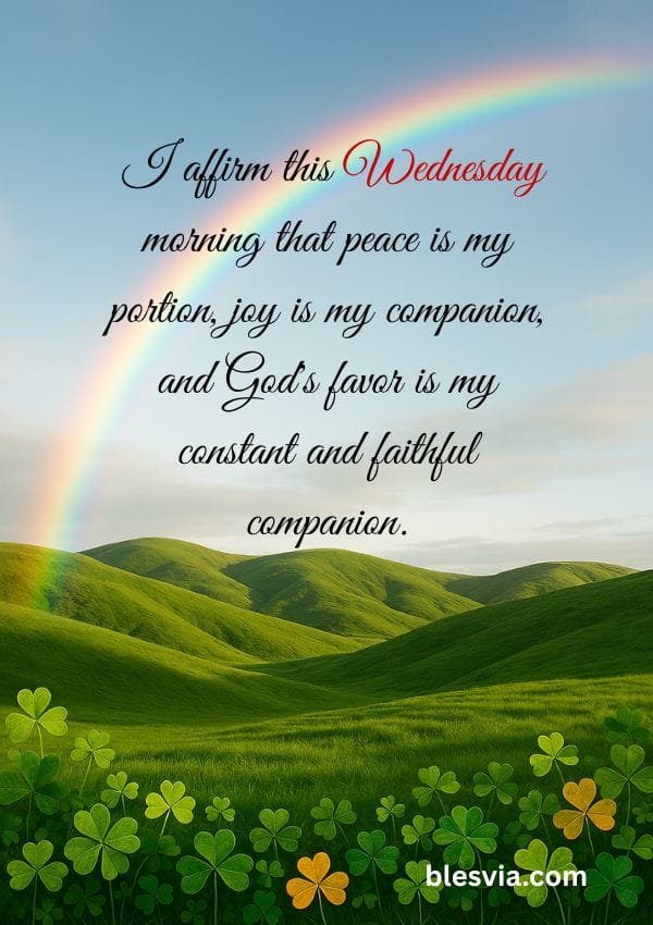 Good Morning Wednesday Affirmations for a Positive Mindset