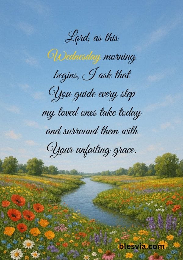 Good Morning Wednesday Prayers and Blessings
