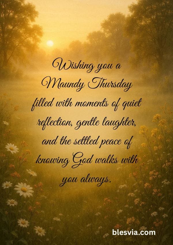 Happy Maundy Thursday Wishes 2026