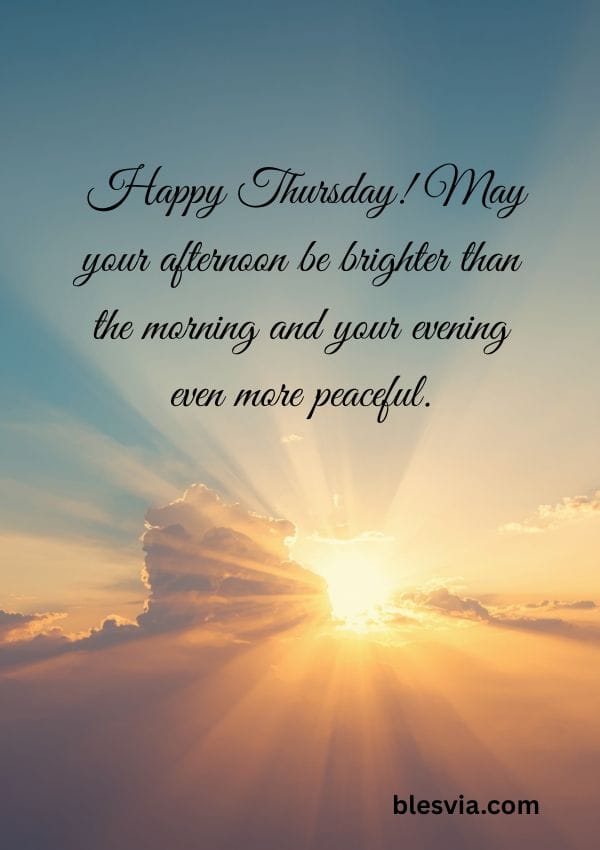 Happy Thursday Afternoon Greetings