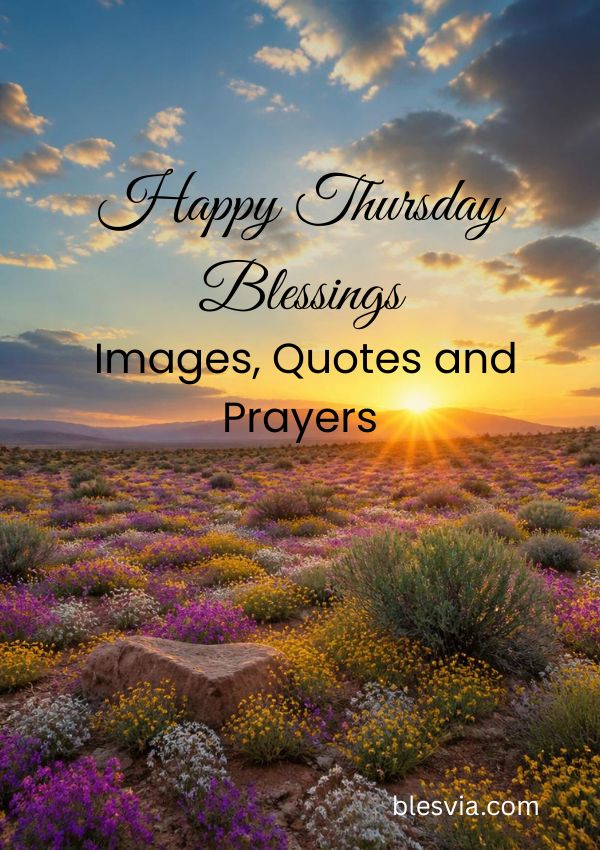 Happy Thursday Blessings, Images, Quotes and Prayers