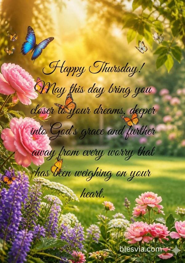 Happy Thursday Blessings