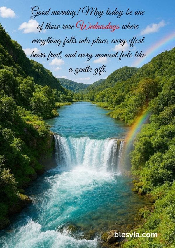 Heartfelt Good Morning Wednesday Blessings for a Wonderful Day