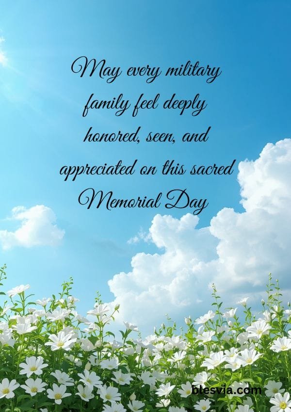 Heartfelt Memorial Day Blessings for Families