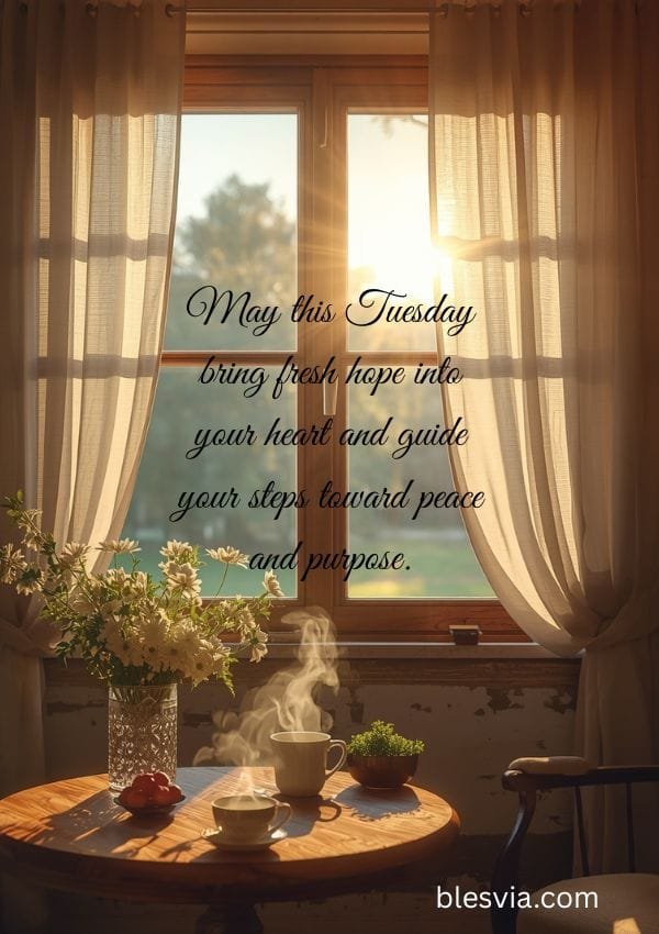 Inspirational Tuesday Blessings Quotes