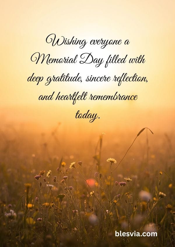 Memorial Day Wishes for Everyone