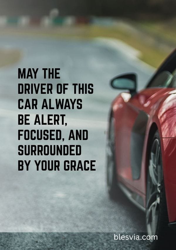 Prayers for a Car blesvia