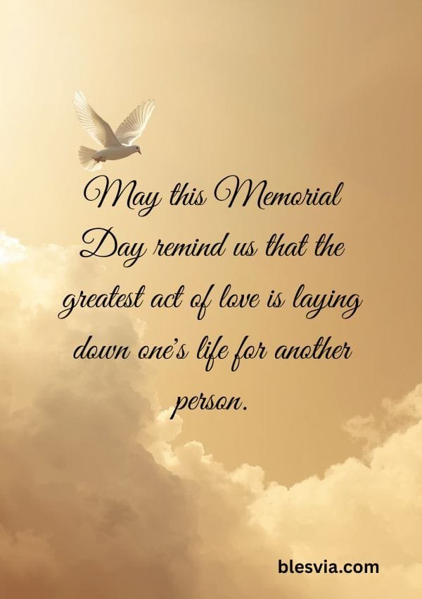 Religious Memorial Day Blessings