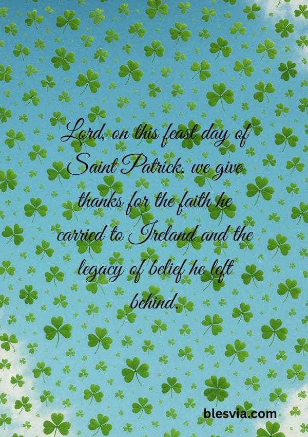 St. Patrick's Day Prayers and Blessings