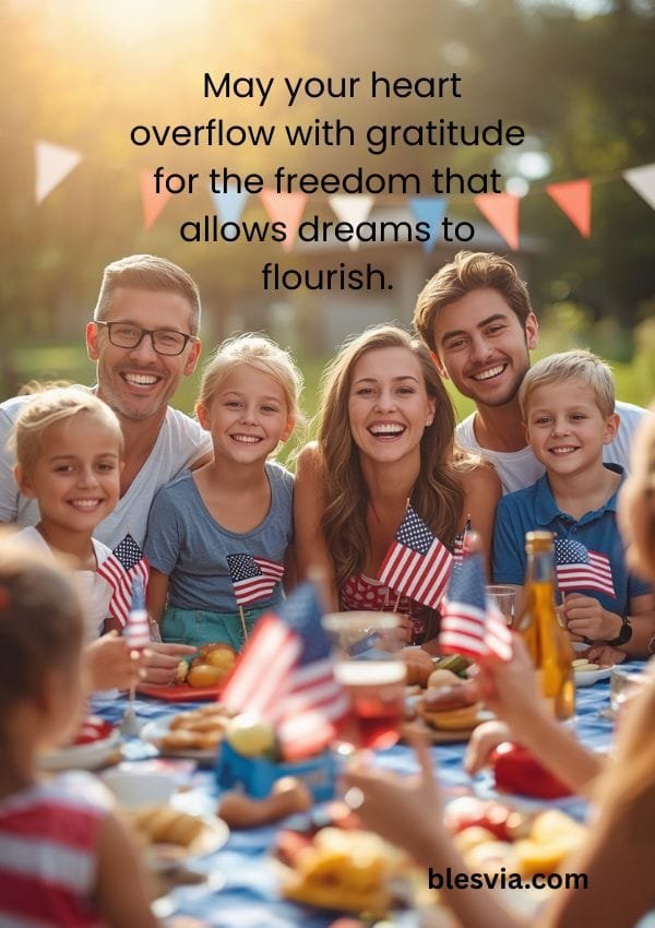 Thankful 4th of July Blessings