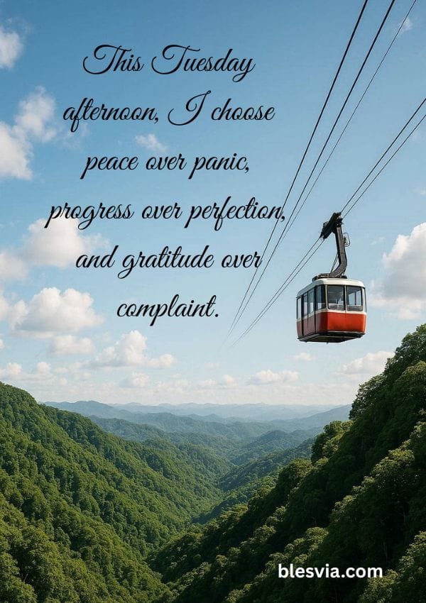 Uplifting Tuesday Afternoon Affirmations to Power Through Your Day