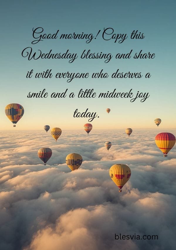 Wednesday Blessings for WhatsApp