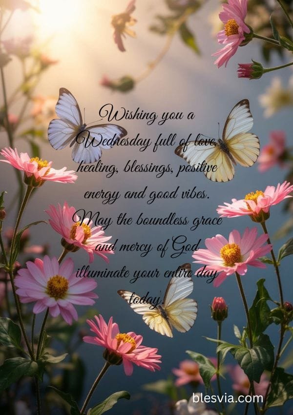 Wednesday Greetings and Blessings for Family and Friends