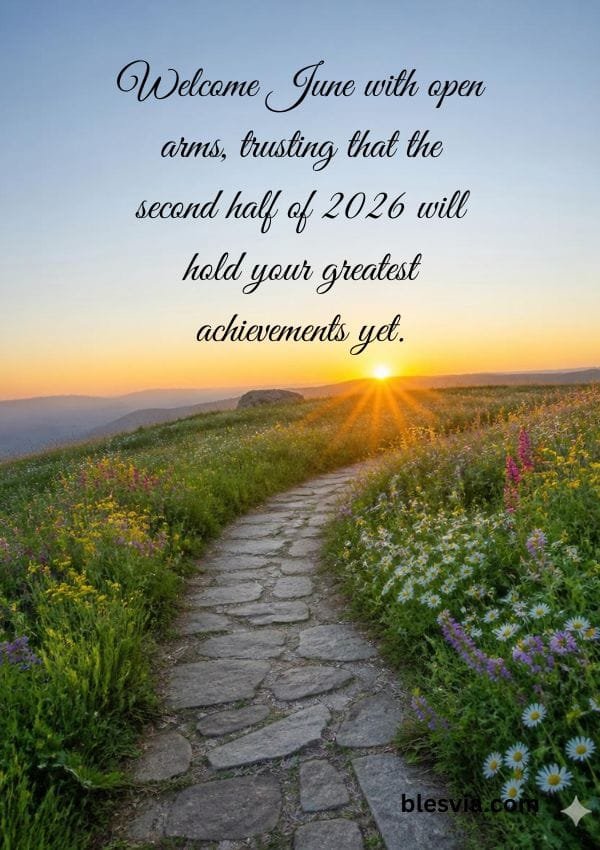Welcome June Blessings 2026
