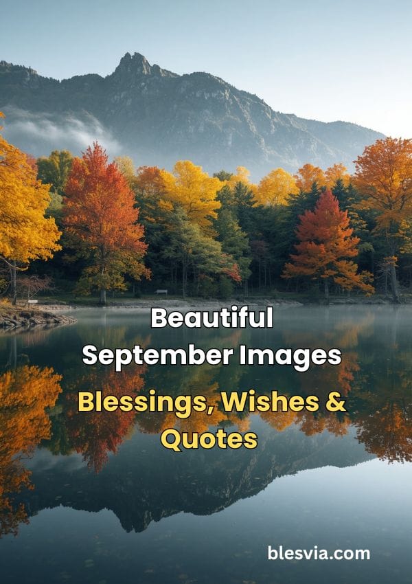 Beautiful September Images, Blessings, Wishes & Quotes title image