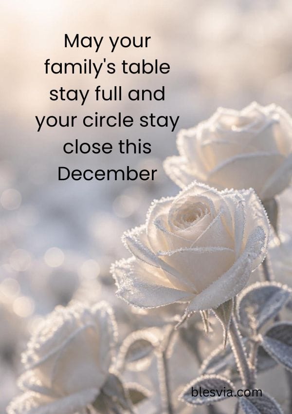 December Blessings for Family & Friends