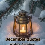 December Quotes, Wishes, Blessings & Prayers title image