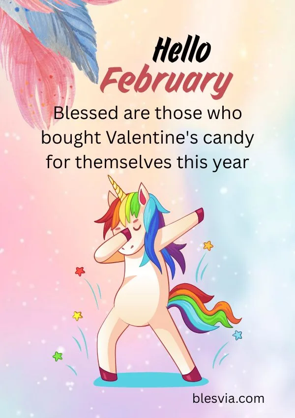 Funny Hello February Quotes