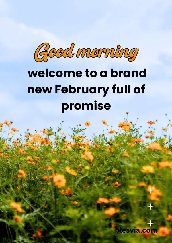 Good Morning February Quotes and Blessings