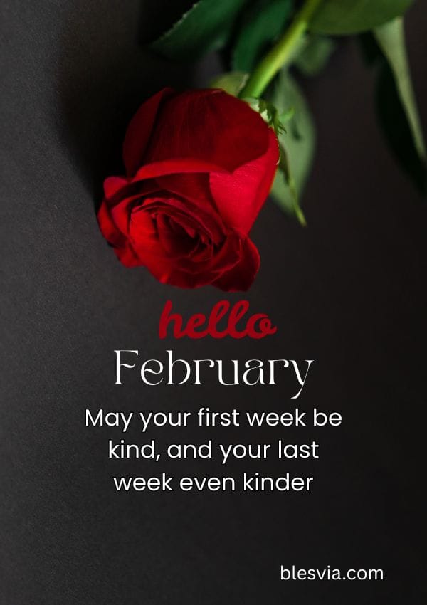 Hello February Quotes, Blessings & Wishes to Welcome the New Month  title image