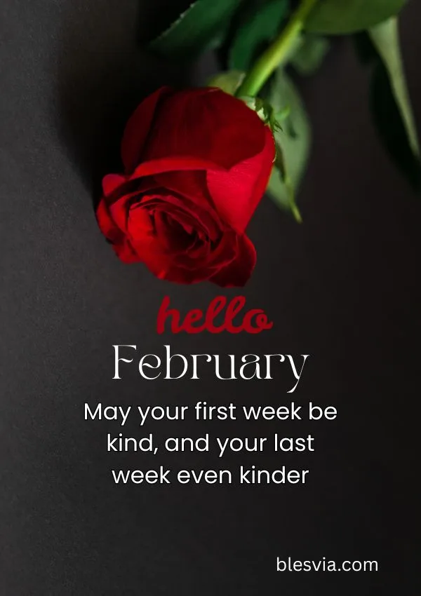 Hello February Quotes, Blessings & Wishes to Welcome the New Month  title image