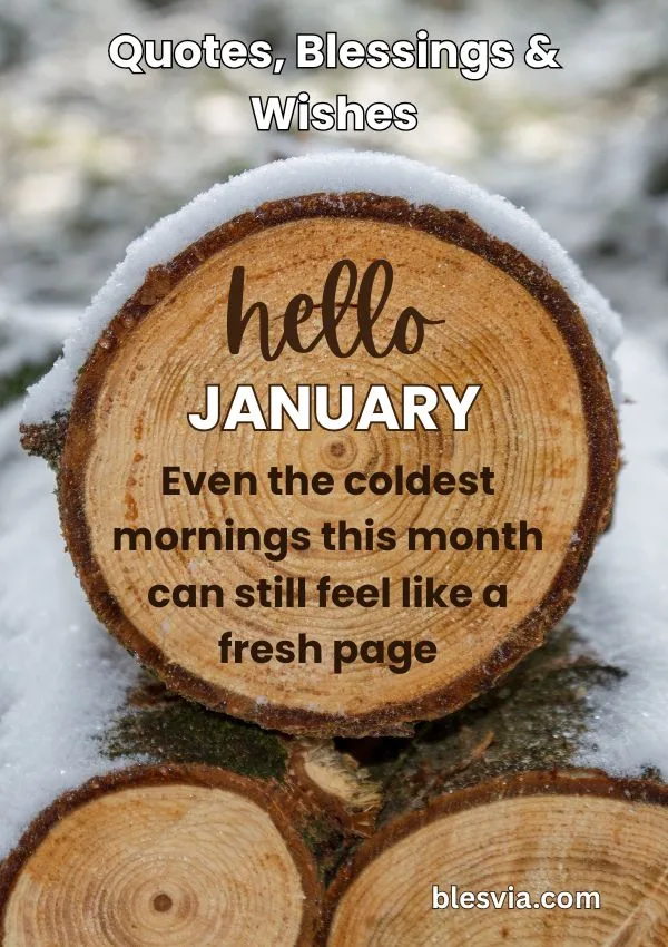 Hello January Quotes, Blessings & Wishes for a Fresh Start tittle image