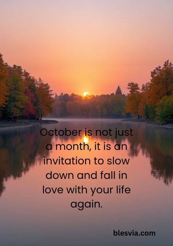 Hello October Quotes and Sayings to Inspire You