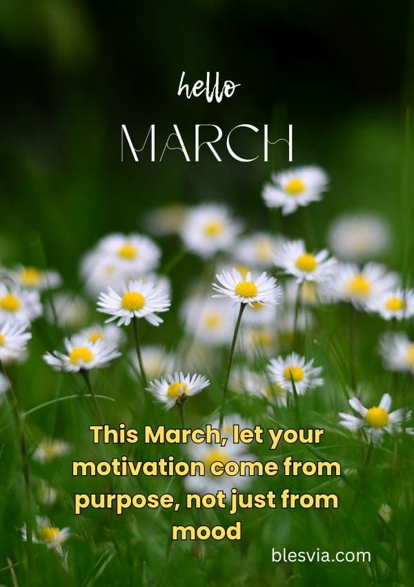 Inspirational Hello March Quotes for Motivation