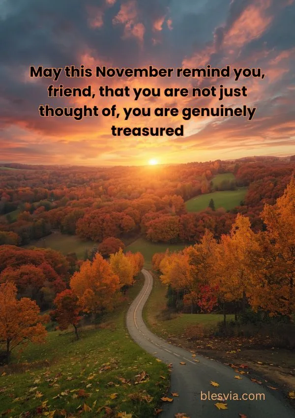 November Quotes for Friends