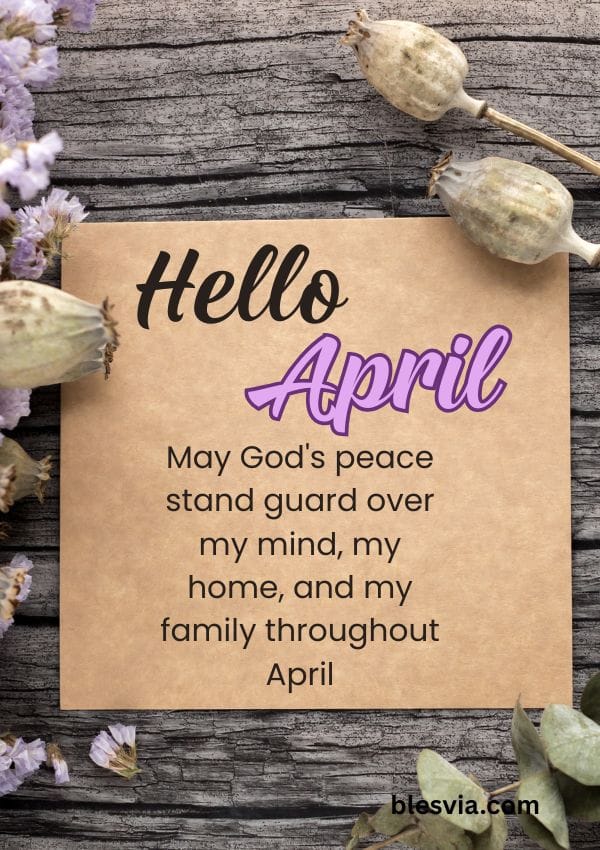 Powerful April Blessings, Quotes & Prayers for a Fresh Start title image